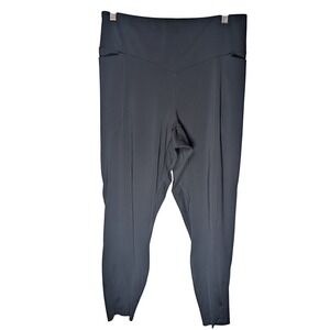 Adore Me Plus 1X Leggings Black High Rise Pocket Reflective‎ Workout Activewear